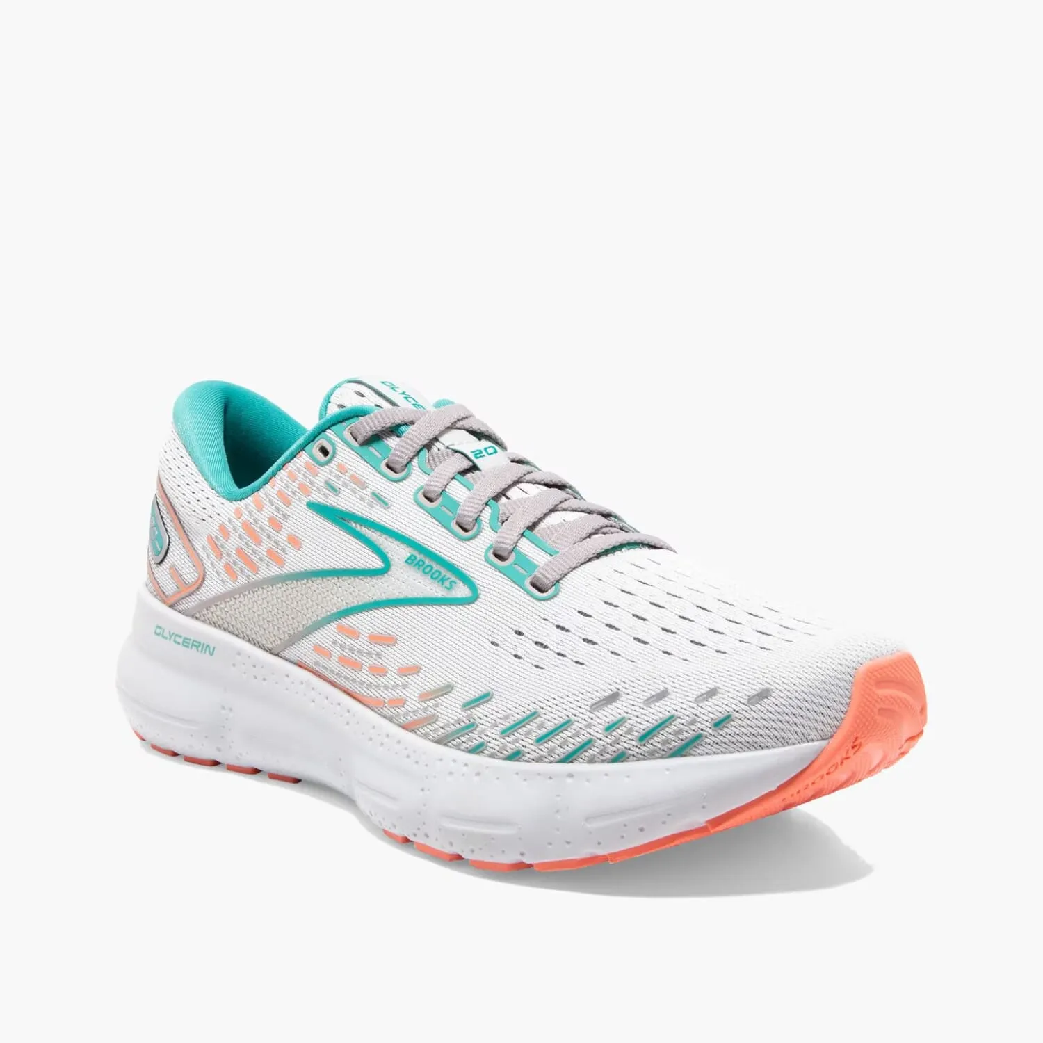 Brooks Glycerin 20 Gray  1203691B061 Women's