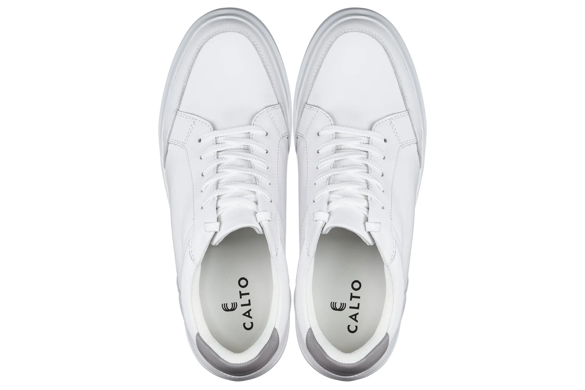 CALTO - J1561 - 2.6 Inches Taller (White/Grey)