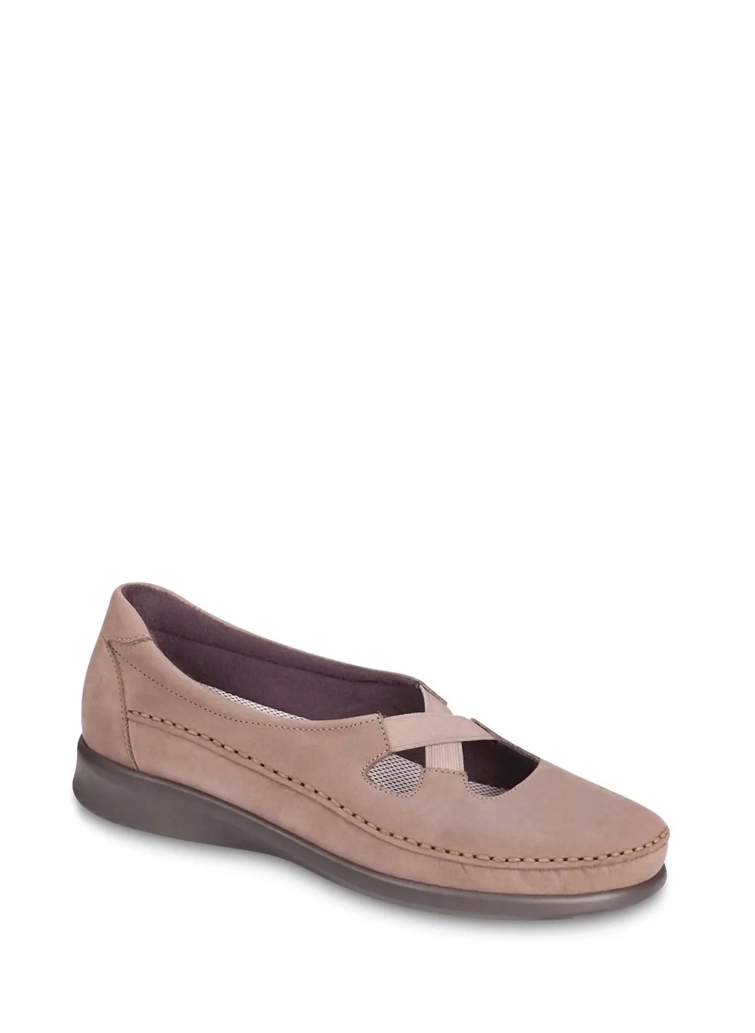 Crissy Slip On Loafer - Narrow In Praline