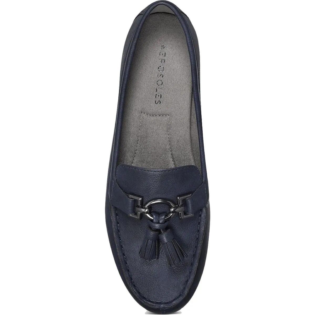 Deanna Womens Faux Leather Driving Moccasins Tassel Loafers
