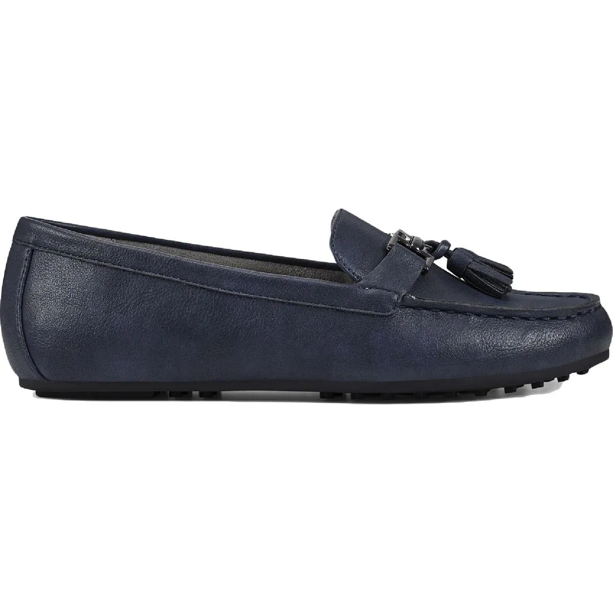Deanna Womens Faux Leather Driving Moccasins Tassel Loafers