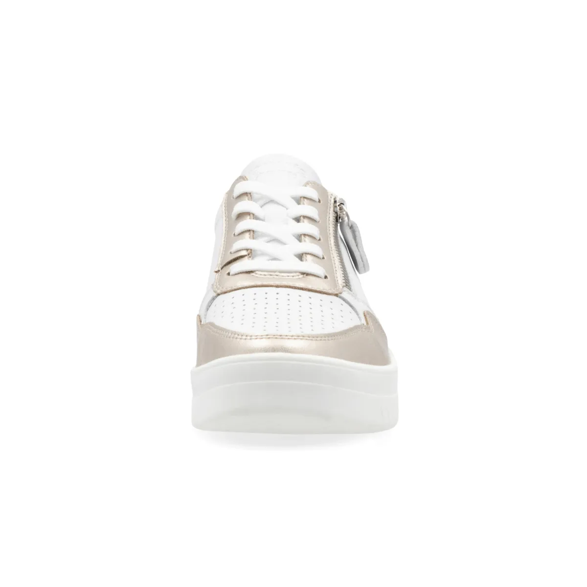 Rieker Women's Kendra D0J05-81 Pale Gold/White/Silver