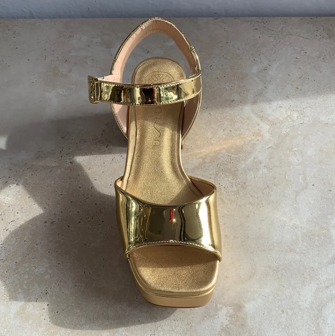 Unisa Ney Gold - LAST PAIR size 38