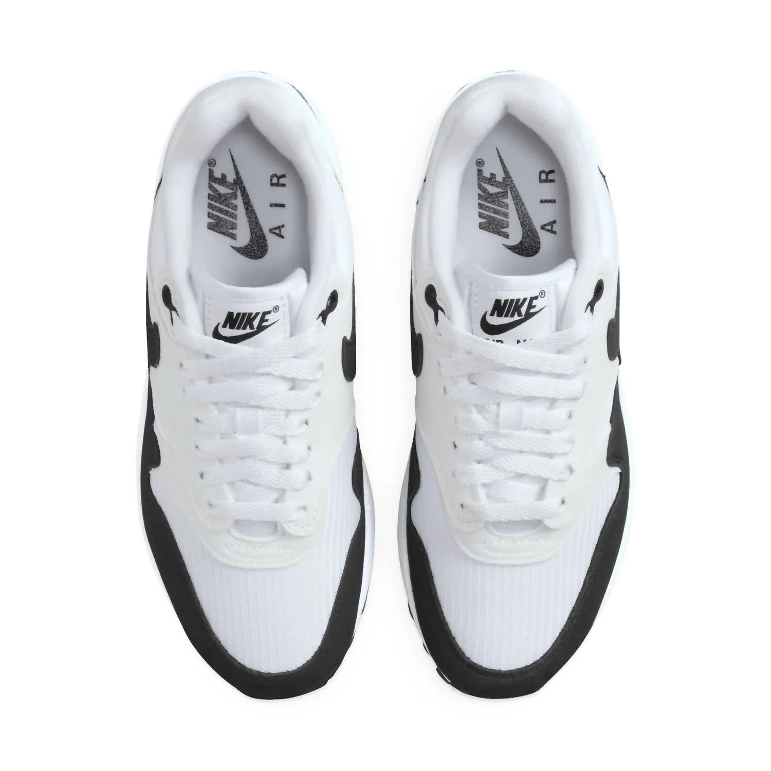 Women's Air Max 1 Sneakers In White Black