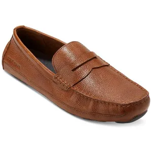 Wyatt Mens Solid Leather Loafers
